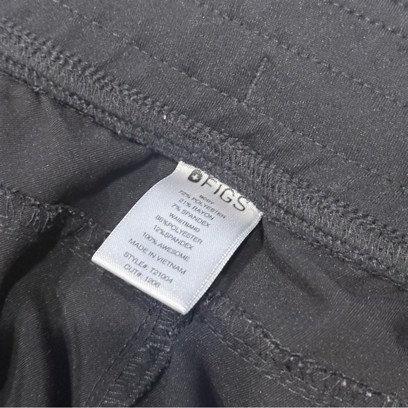 Figs scrub pants technical collection women’s small black - Picture 3 of 4